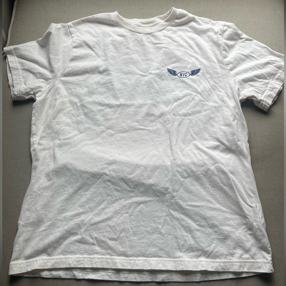 White NYC Motors tee